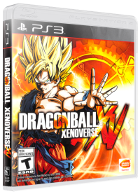 Dragon Ball Xenoverse Playstation 3 US box art